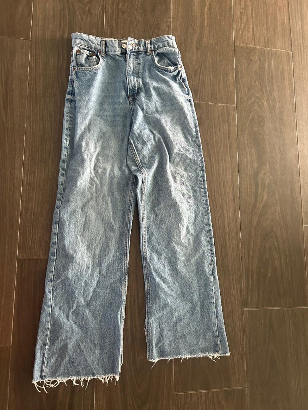 zara high waisted jeans